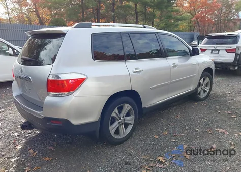 2011 Toyota Highlander Limited V6 z USA, uszkodzony, nr VIN 5TDDK3EH8BS092633